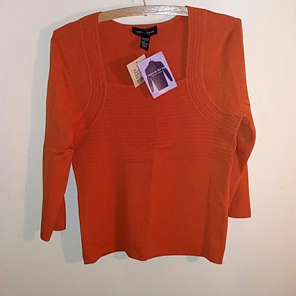 NWT cable & gauge sweater